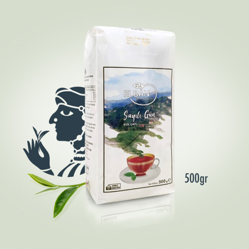 Elban Kalkandere çayı "Sayılı Gün" Rize Siyah Mayıs Çayı 500gr