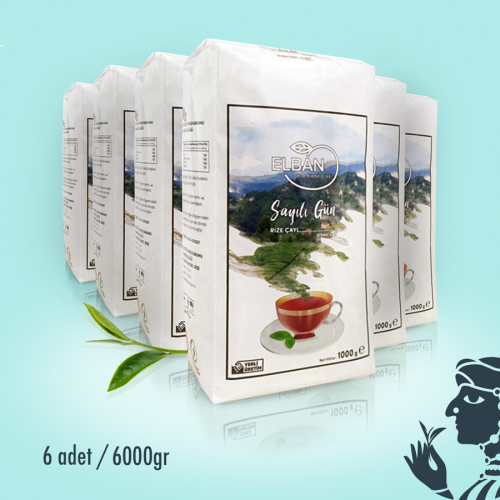 Elban Sayılı Gün Mayıs Çayı 6000 Gr